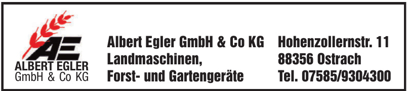 Albert Egler GmbH & Co KG Albert Egler GmbH & Co KG