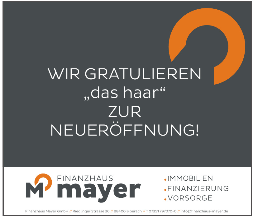Finanzhaus Mayer GmbH Finanzhaus Mayer GmbH
