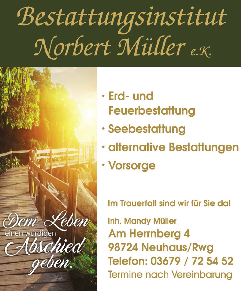 Bestattungen Norbert Müller Bestattungen Norbert Müller