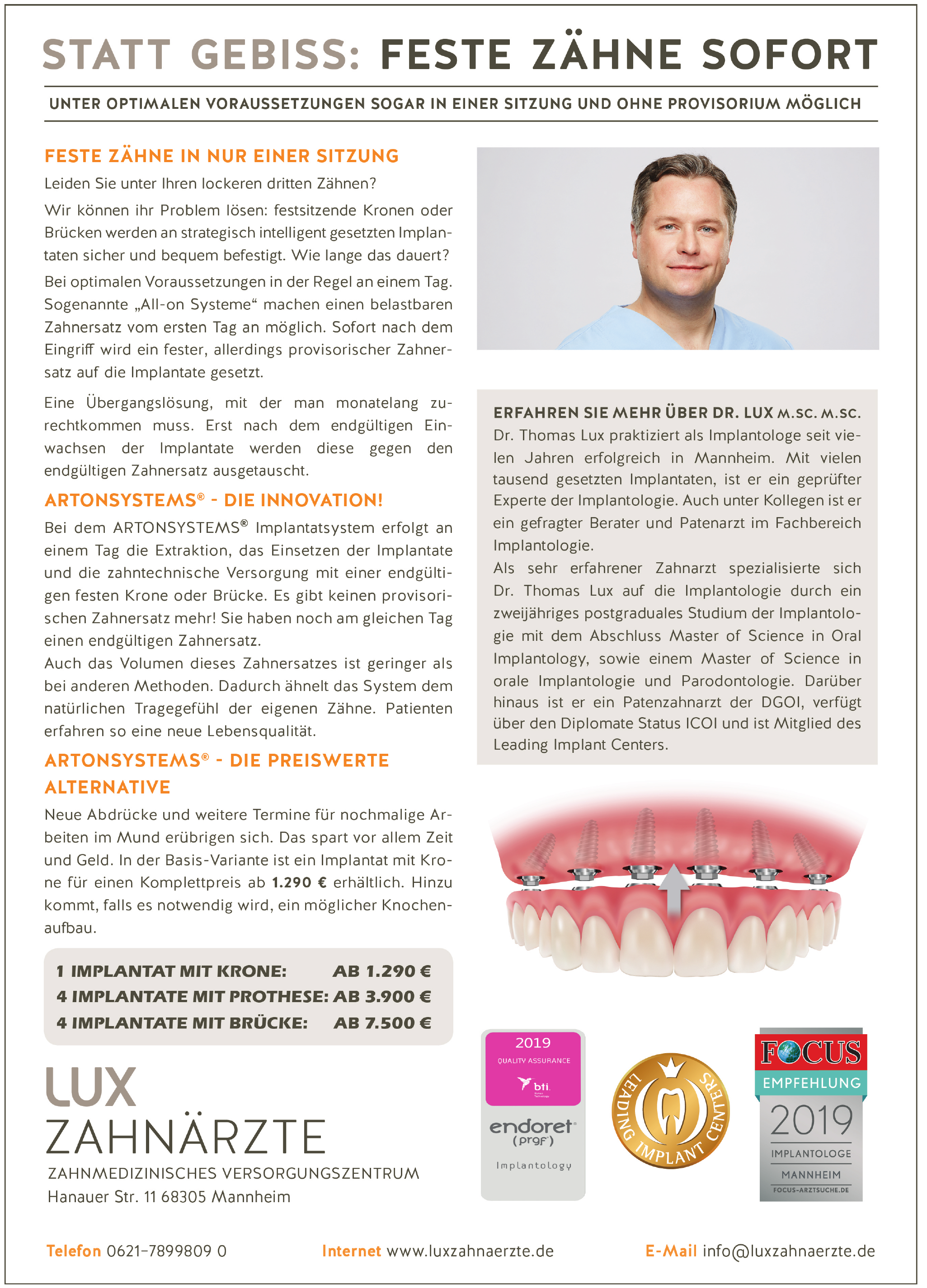 Lux Zahnärzte GmbH Lux Zahnärzte GmbH