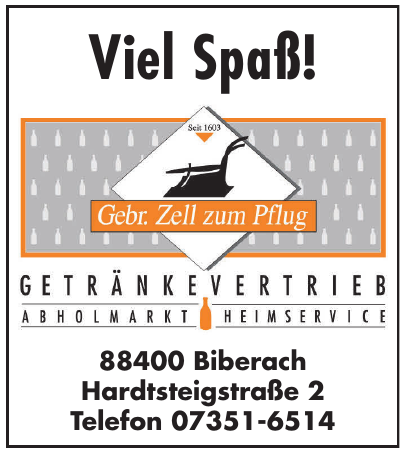 Gebrüder Zell zum Pflug e. K. Gebrüder Zell zum Pflug e. K.