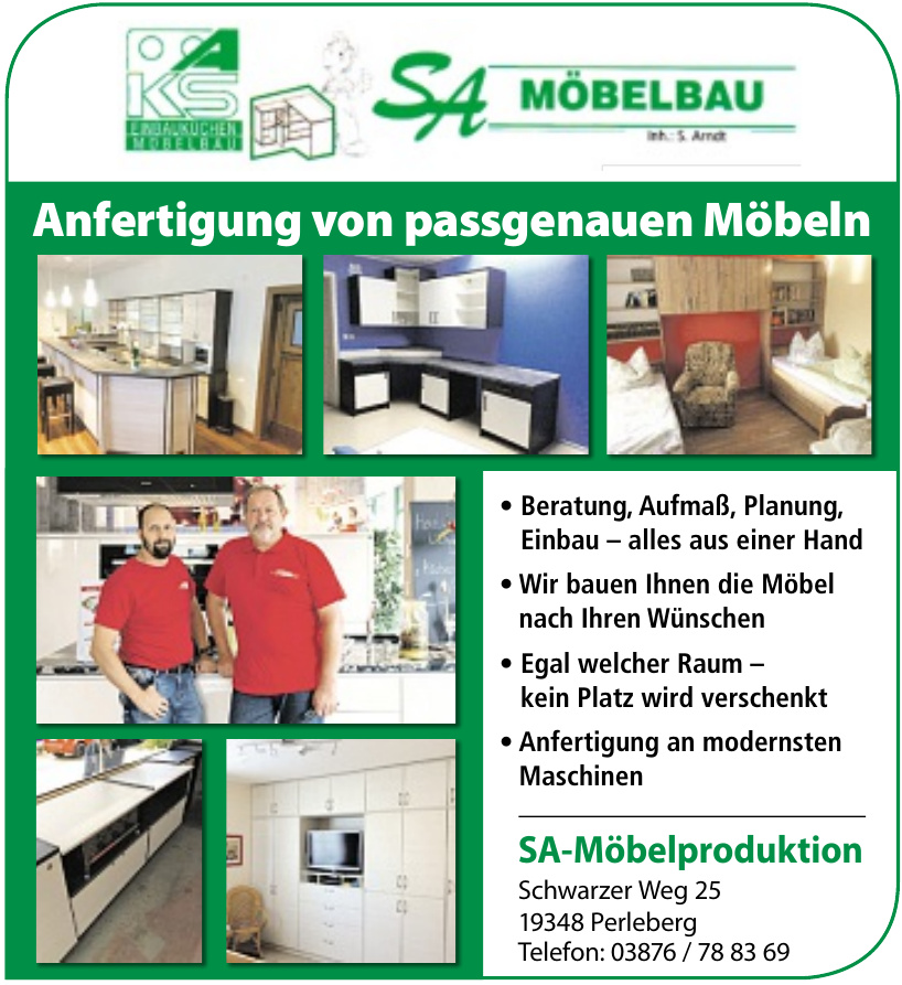 SA-Möbelproduktion