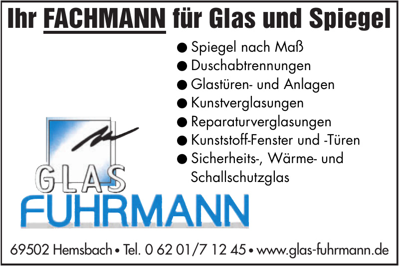 Glas Fuhrmann