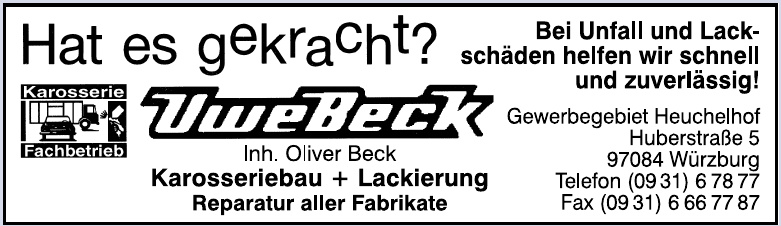 Uwe Beck Uwe Beck