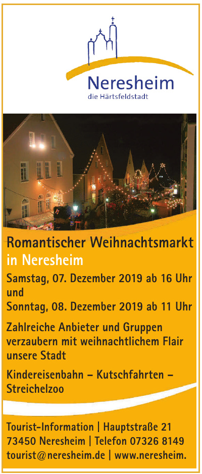 Neresheim - Tourist-Information Neresheim - Tourist-Information