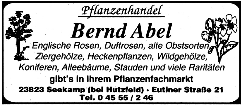 Pflanzenhandel Bernd Abel