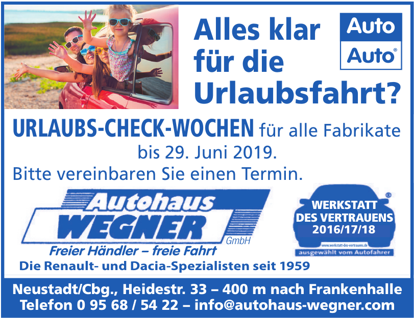 Autohaus Wegner GmbH Autohaus Wegner GmbH