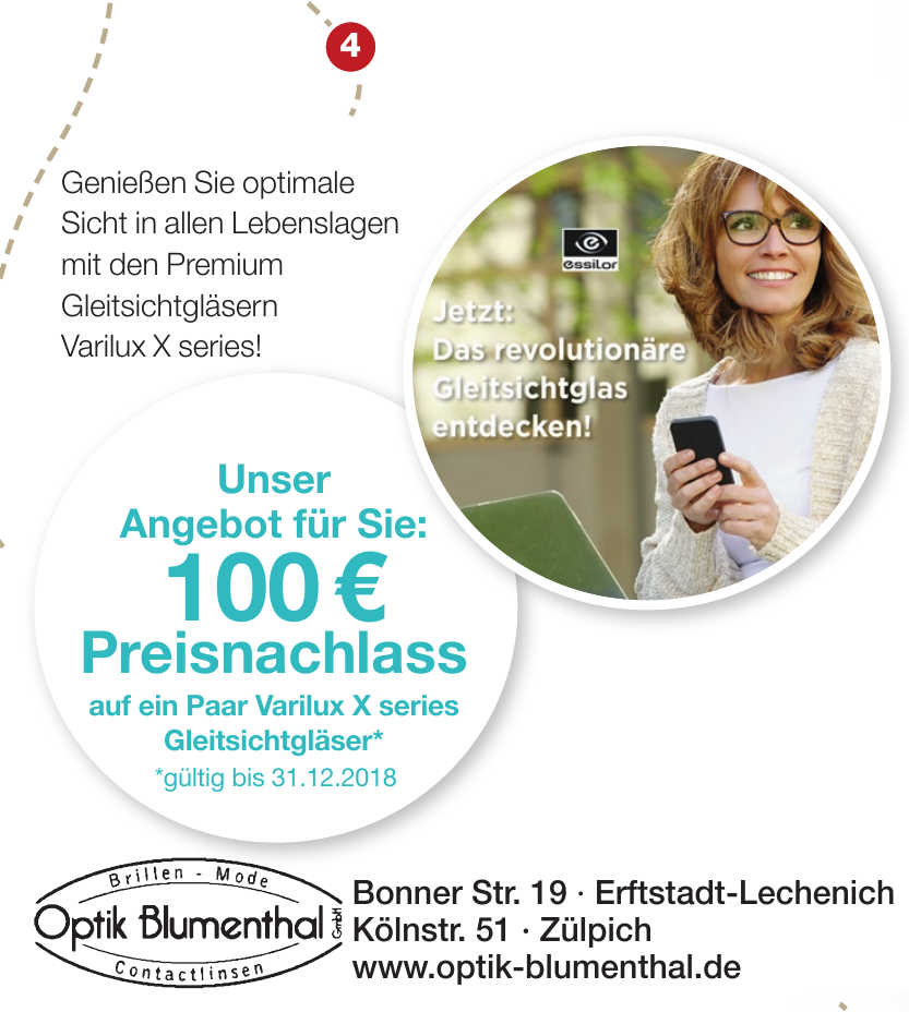 Optik Blumenthal GmbH - Brillen, Mode, Contaktlinsen Optik Blumenthal GmbH - Brillen, Mode, Contaktlinsen
