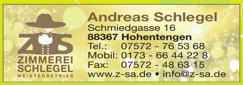 Andreas Schlegel Andreas Schlegel