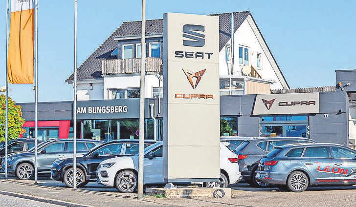 Das Autohaus in Eutin mit der Marke Seat. Das Autohaus in Eutin mit der Marke Seat.