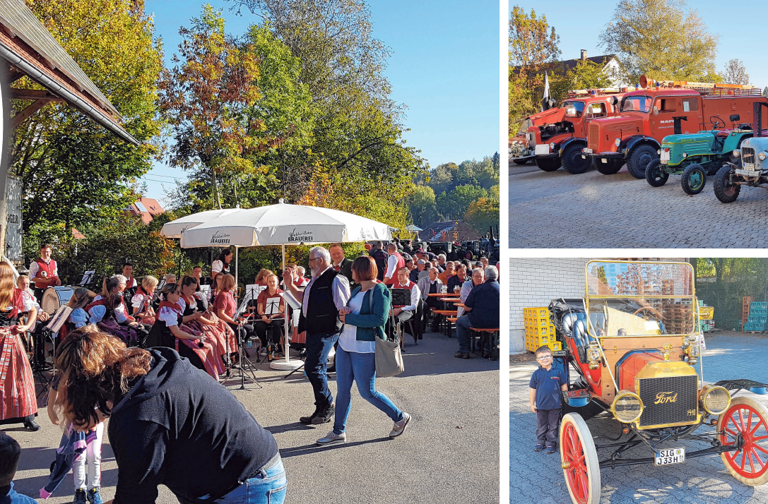 Leckeres Essen und Getränke stehen für die Gäste bereit. FOTOS: (4) FEUERWHR / (2) NICOLE FRICK Leckeres Essen und Getränke stehen für die Gäste bereit. FOTOS: (4) FEUERWHR / (2) NICOLE FRICK