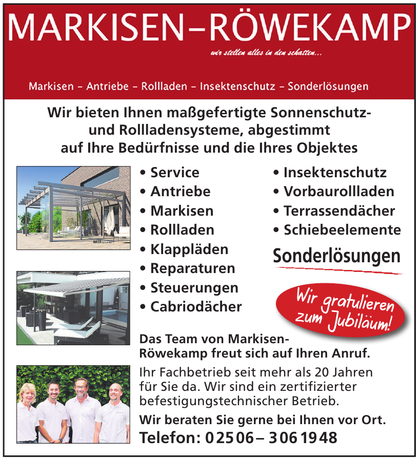 Markisen-Röwekamp Markisen-Röwekamp
