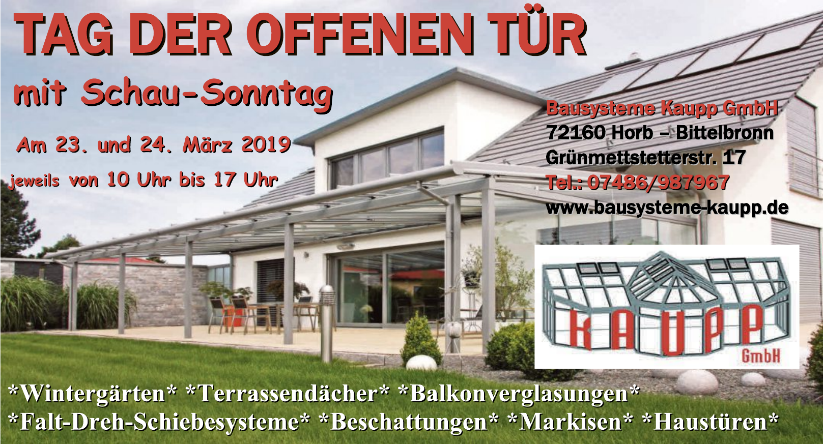 Bausysteme Kaupp GmbH Bausysteme Kaupp GmbH