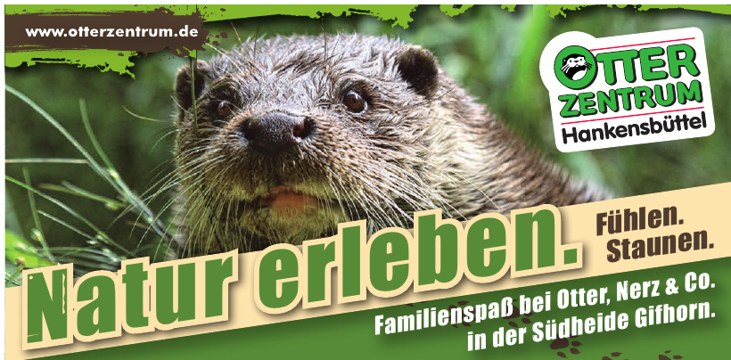 Otter Zentrum - Familienspaß bei Otter, Nerz & Co Otter Zentrum - Familienspaß bei Otter, Nerz & Co