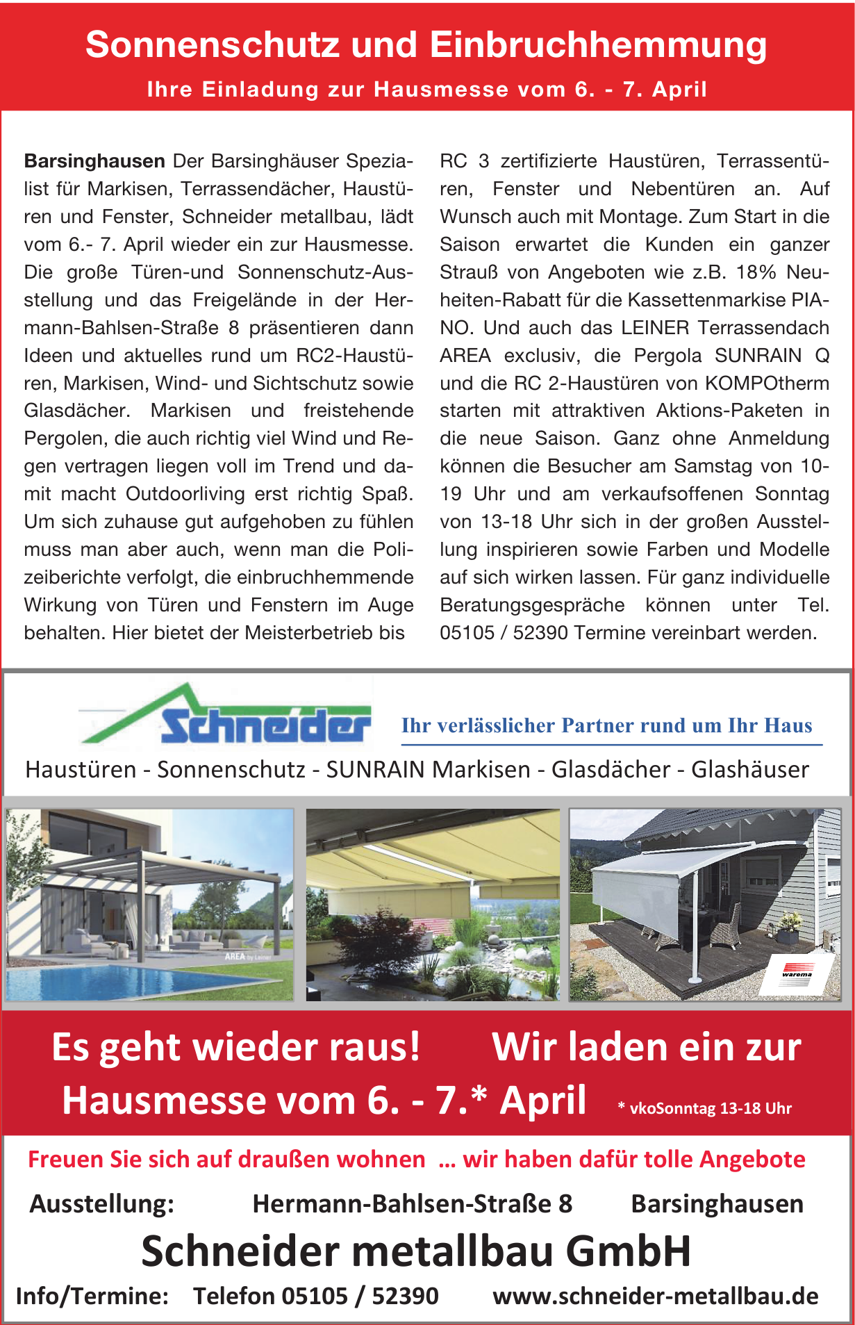 Schneider metallbau GmbH Schneider metallbau GmbH