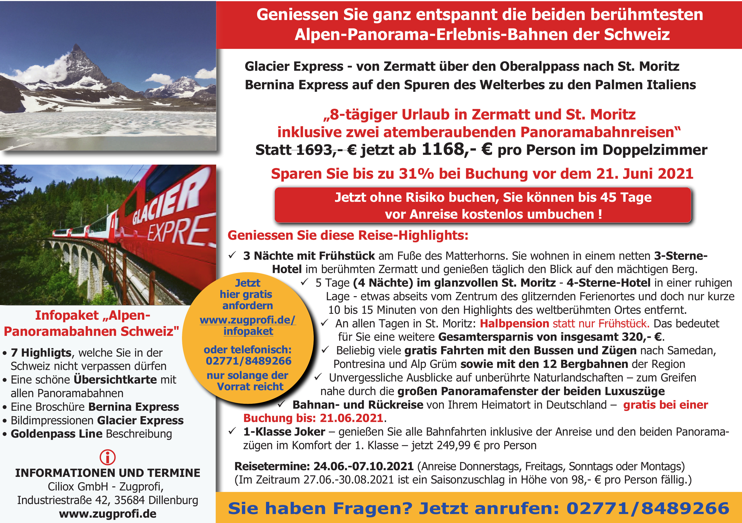 Ciliox GmbH - Zugprofi Ciliox GmbH - Zugprofi