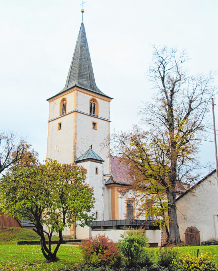 Der ältere Teil der Kirche St. Peter und Paul. FOTO: G. KLOPF Der ältere Teil der Kirche St. Peter und Paul. FOTO: G. KLOPF