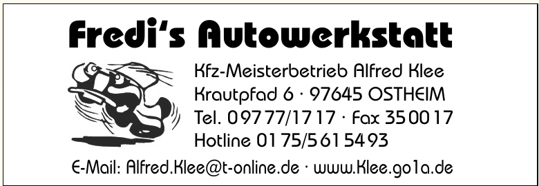 Fredi‘s Autowerkstatt Fredi‘s Autowerkstatt