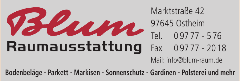 Blum Raumausstattung Blum Raumausstattung