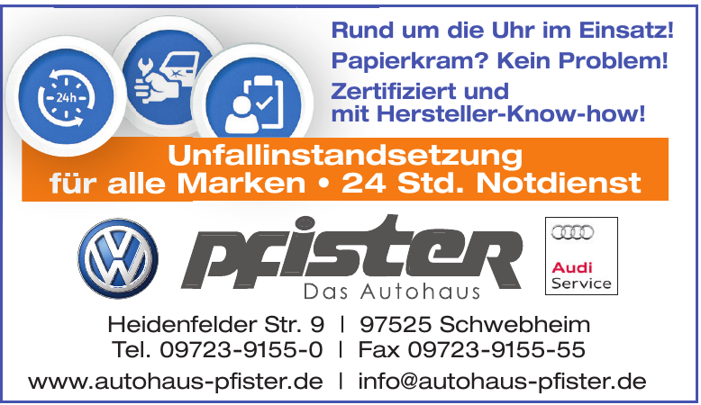 Pfister - Das Autohaus Pfister - Das Autohaus