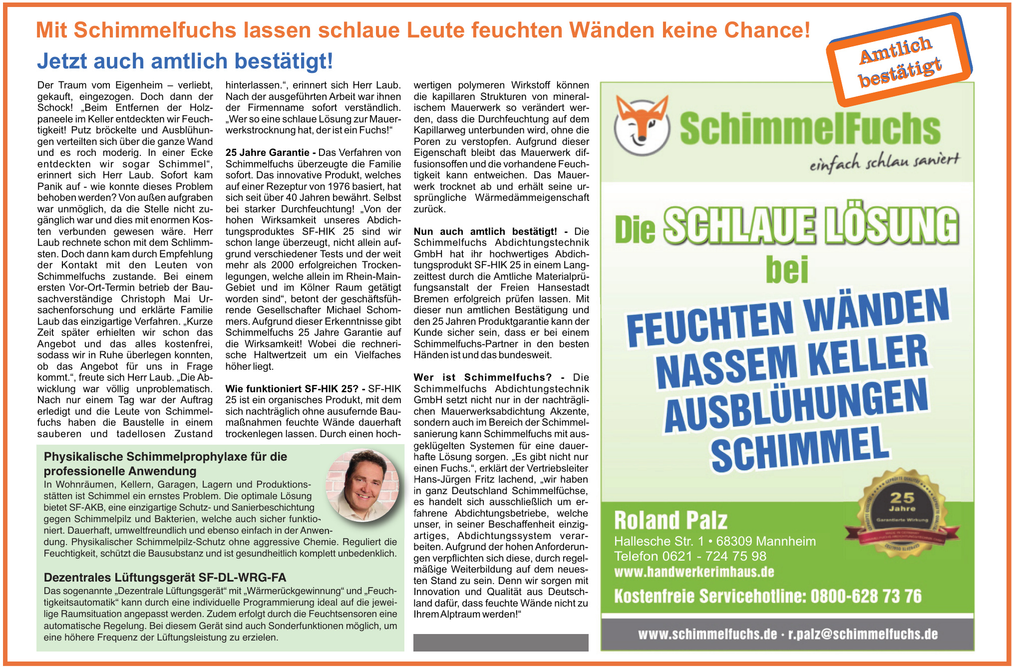 Schimmelfuchs Roland Palz Schimmelfuchs Roland Palz