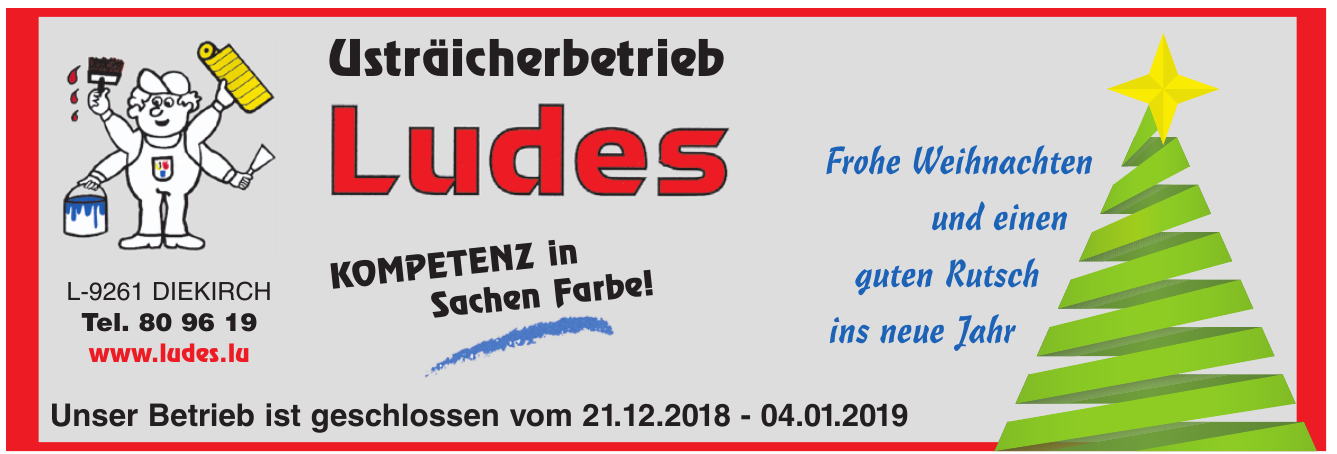 Usträicherbetrieb Ludes