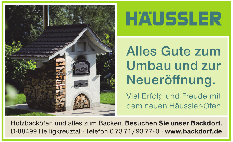 Karl-Heinz HÄUSSLER GmbH Karl-Heinz HÄUSSLER GmbH