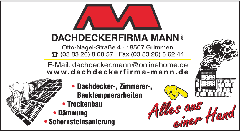 Dachdeckerfirma Mann GmbH Dachdeckerfirma Mann GmbH