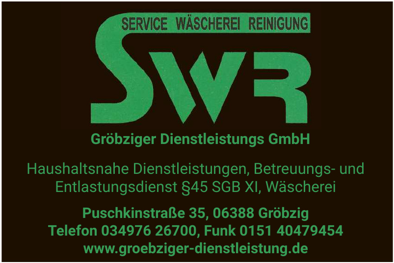 SWR Gröbziger Dienstleistungs GmbH