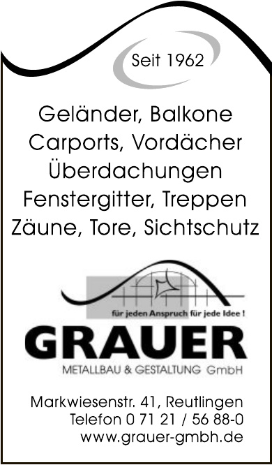 Grauer Metallbau & Gestaltung GmbH