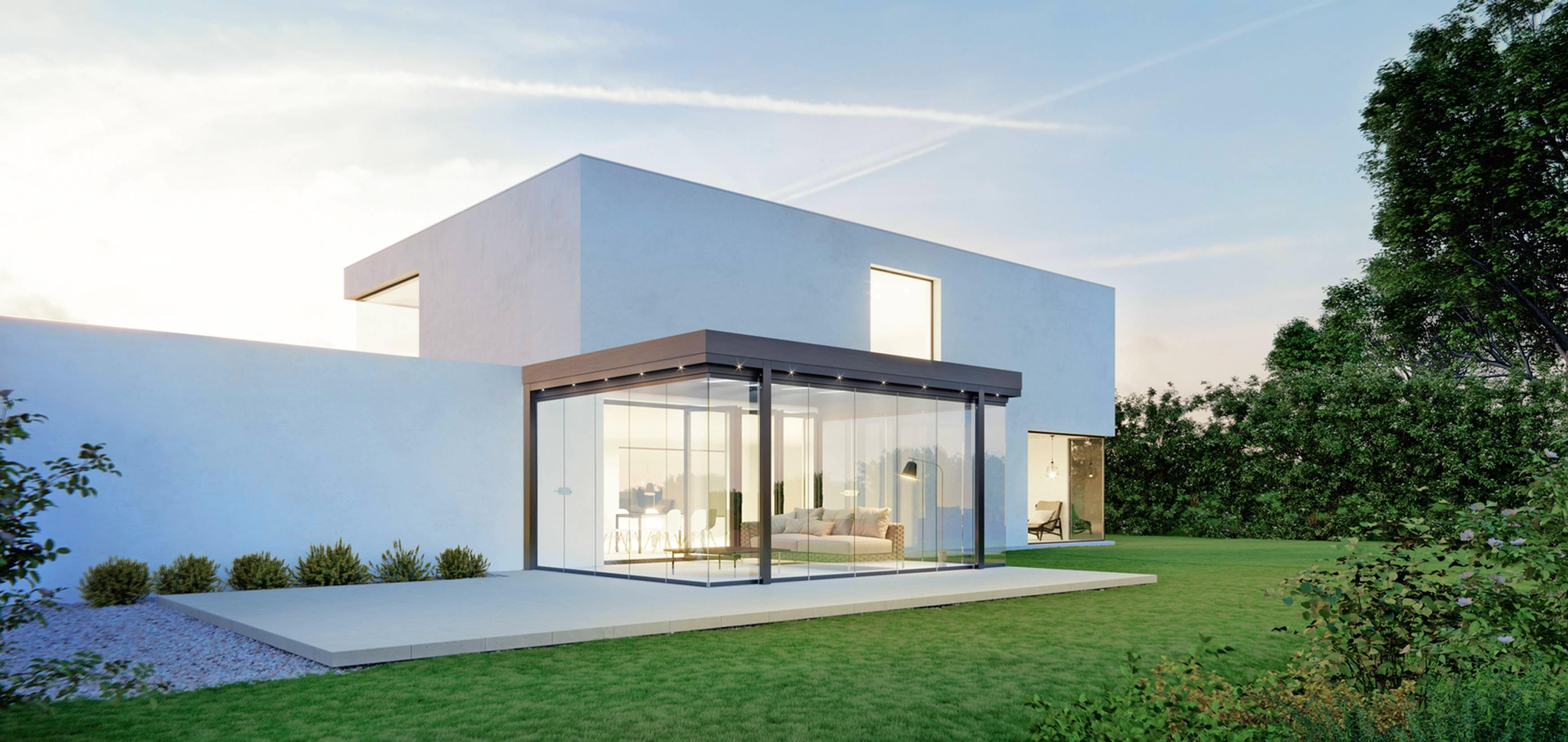 Der Metallbau ist einer der Traditionsbereiche von Scheu Design und Technik. Überdachungen für Terrassen werden von den Mitarbeitern des Familienunternehmens beispielsweise fachmännisch durchgeführt. Foto: Solarlux Der Metallbau ist einer der Traditionsbereiche von Scheu Design und Technik. Überdachungen für Terrassen werden von den Mitarbeitern des Familienunternehmens beispielsweise fachmännisch durchgeführt. Foto: Solarlux