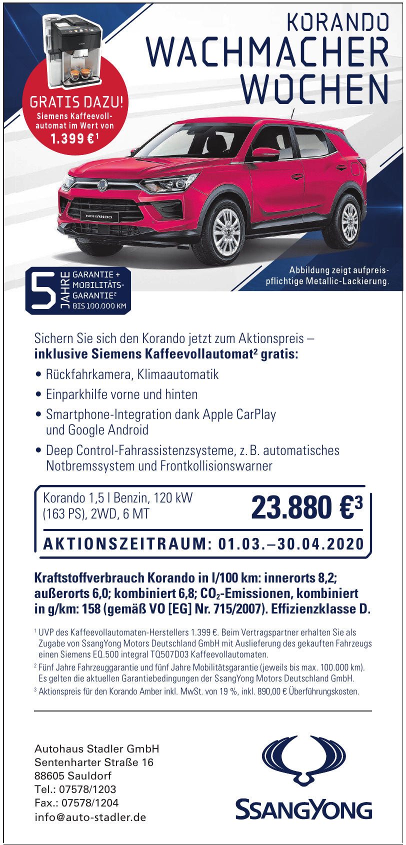 Autohaus Stadler GmbH & Co. KG Autohaus Stadler GmbH & Co. KG