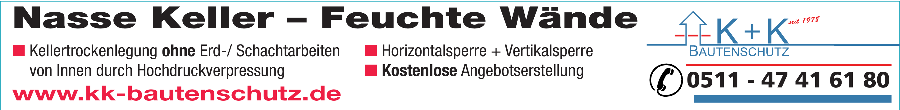 K + K Bautenschutz K + K Bautenschutz