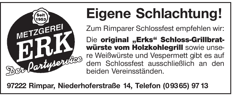 Metzgerei Erk Metzgerei Erk