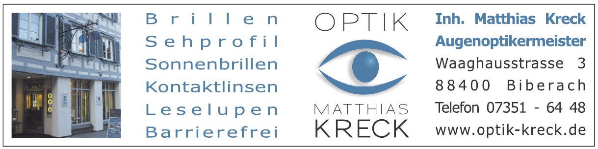 Optik Matthias Kreck Optik Matthias Kreck
