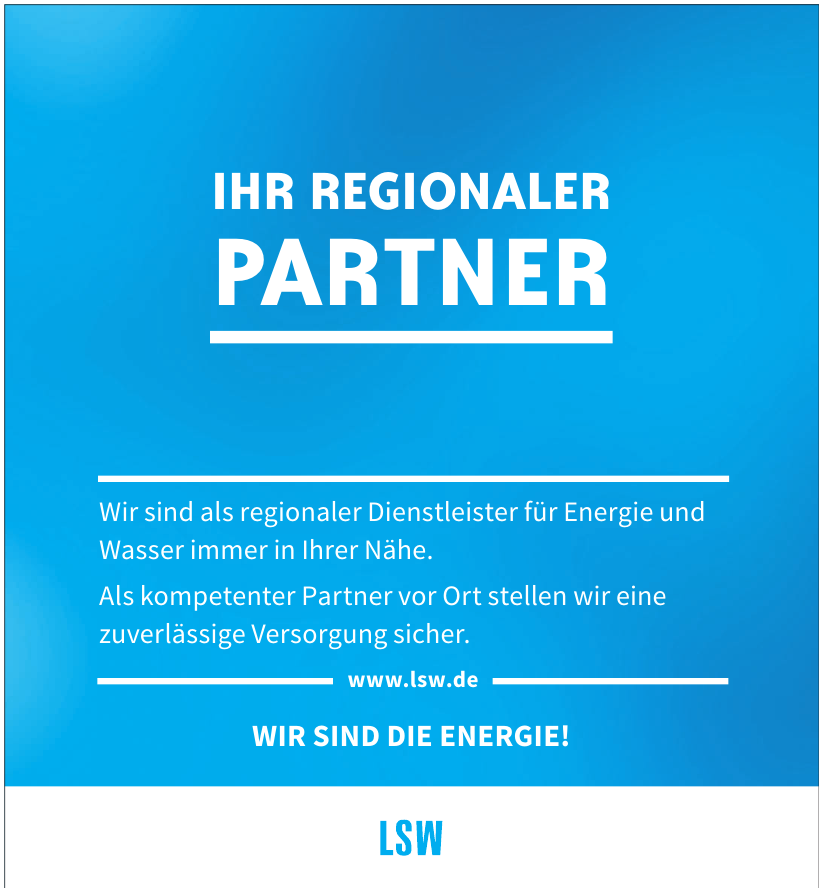 LSW Energie GmbH & Co. KG LSW Energie GmbH & Co. KG