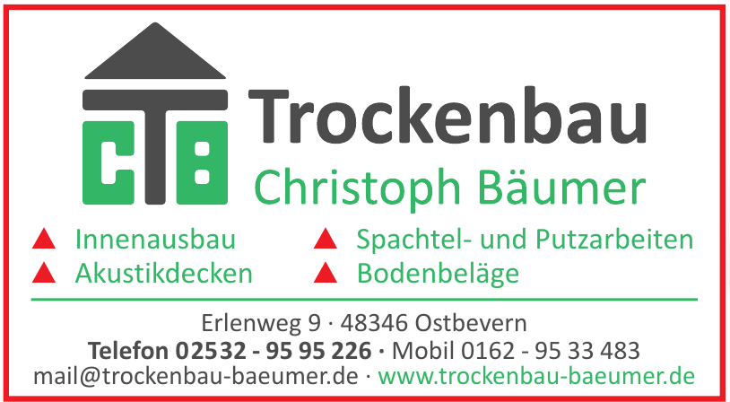 Trockenbau Christoph Bäumer Trockenbau Christoph Bäumer