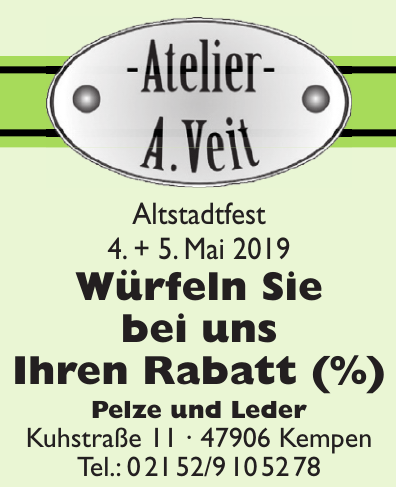 Atelier A. Veit für Pelze und Leder Atelier A. Veit für Pelze und Leder