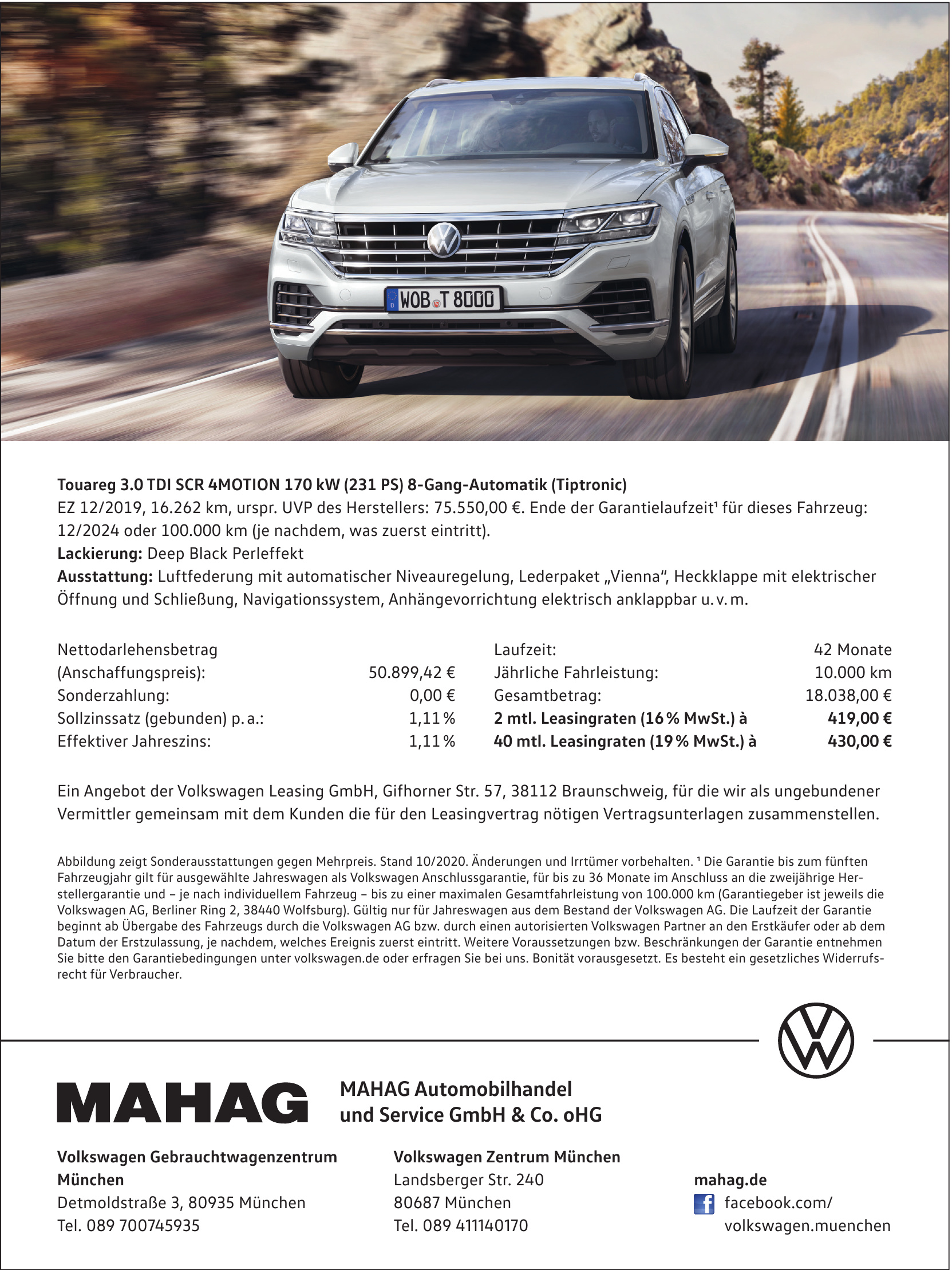 MAHAG Automobilhandel und Service GmbH & Co. oHG 