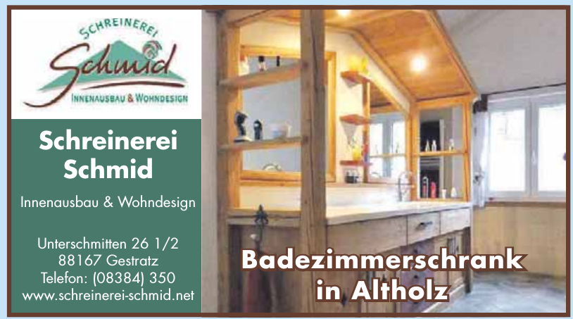 Schreinerei Schmid Schreinerei Schmid