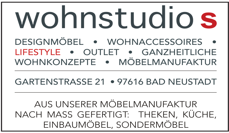 Wohnstudio S Wohnstudio S