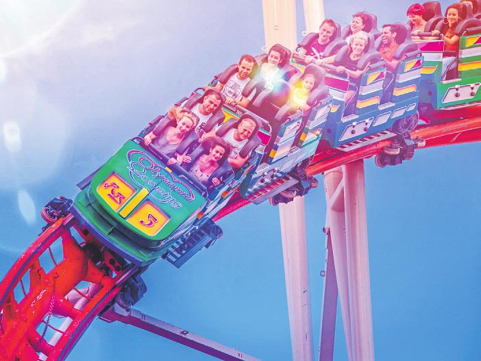 Erstmals in Deutschland: Der sensationelle Fünfer-Looping war bisher nur in Weltstädten wie London, Wien oder Madrid zu erleben Bild: Claudia Burger Erstmals in Deutschland: Der sensationelle Fünfer-Looping war bisher nur in Weltstädten wie London, Wien oder Madrid zu erleben Bild: Claudia Burger