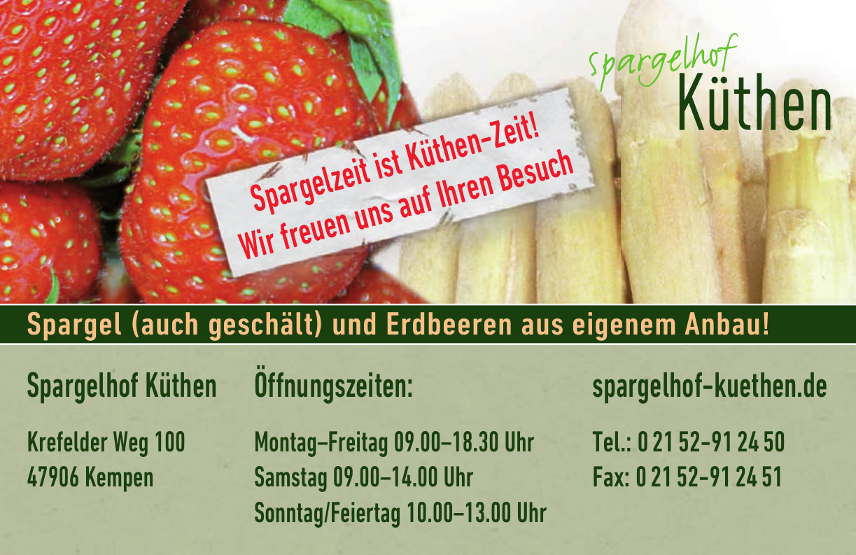 Spargelhof Küthen Spargelhof Küthen