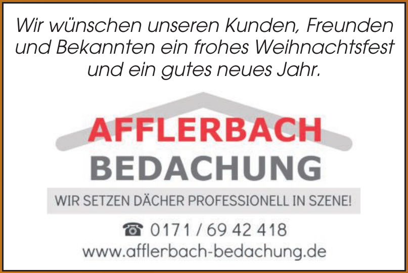 Afflerbach Bedachung Afflerbach Bedachung