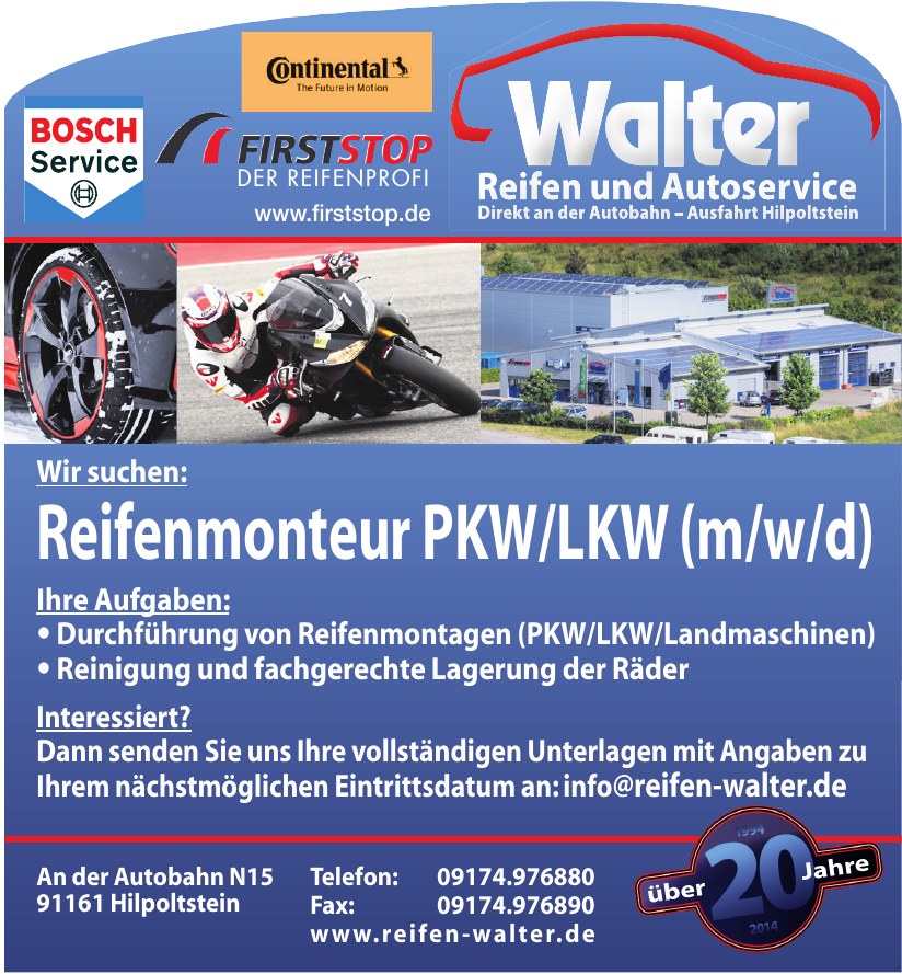 Walter Reifen und Autoservice Walter Reifen und Autoservice