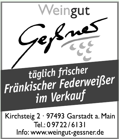 Weingut Geßner Weingut Geßner