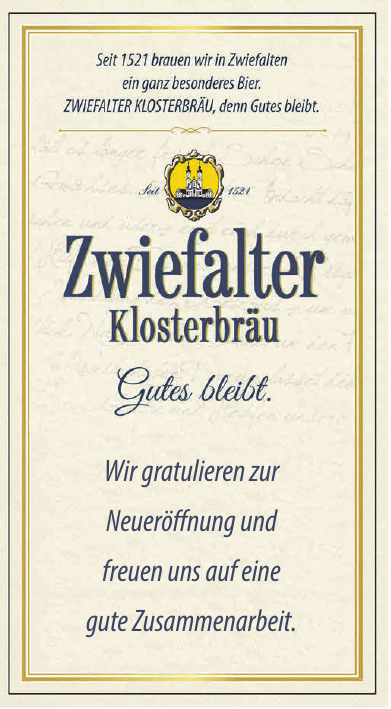 Zwiefalter Klosterkbräu Zwiefalter Klosterkbräu