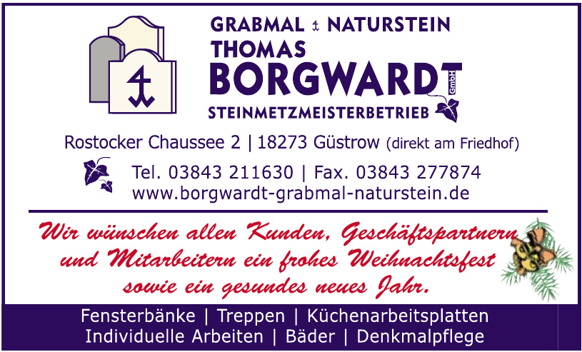 Thomas Borgwardt Steinmetzmeisterbetrieb GmbH