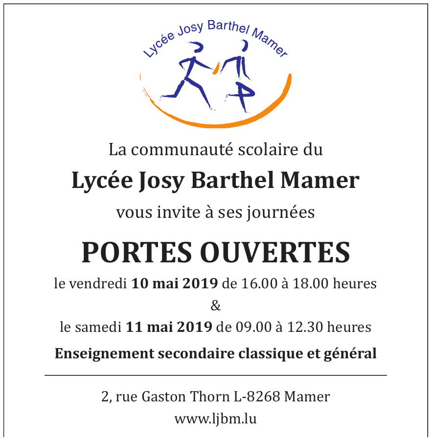 Lycée Josy Barthel Mamer