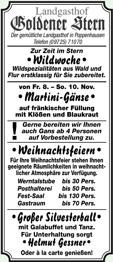 Landgasthof Goldener Stern Landgasthof Goldener Stern